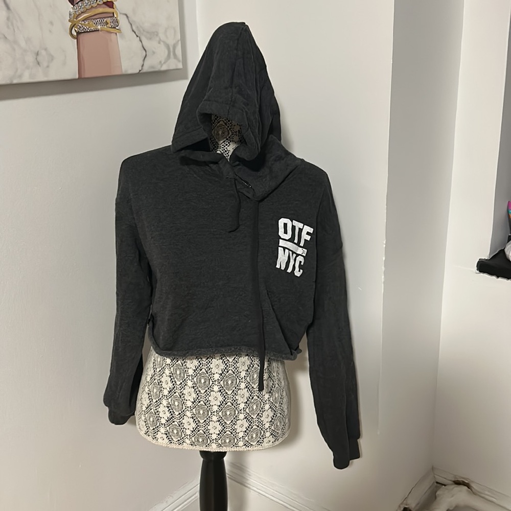 OTF NYC Cropped hoodie